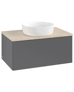 Villeroy & Boch Antao Waschtischunterschrank 800x360x500mm L30013GK mit Beleuchtung FK/AP: GK/3