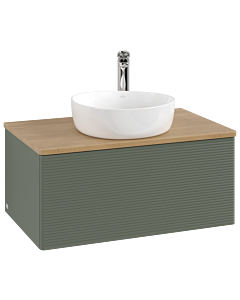 Villeroy & Boch Antao Waschtischunterschrank 800x360x500mm L30151HL mit Beleuchtung mit Struktur FK/AP: HL/1