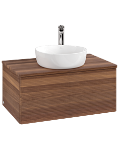Villeroy & Boch Antao Waschtischunterschrank 800x360x500mm L30152HM mit Beleuchtung mit Struktur FK/AP: HM/2
