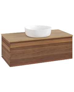 Villeroy & Boch Antao Waschtischunterschrank 1000x360x500mm L31011HM mit Beleuchtung FK/AP: HM/1