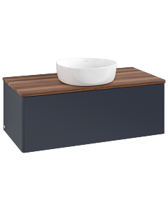 Villeroy & Boch Antao Waschtischunterschrank 1000x360x500mm L31012HG mit Beleuchtung FK/AP: HG/2