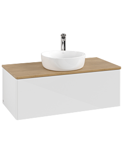 Villeroy & Boch Antao Waschtischunterschrank 1000x360x500mm L31051GF mit Beleuchtung FK/AP: GF/1