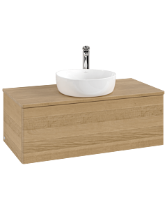 Villeroy & Boch Antao Waschtischunterschrank 1000x360x500mm L31051HN mit Beleuchtung FK/AP: HN/1