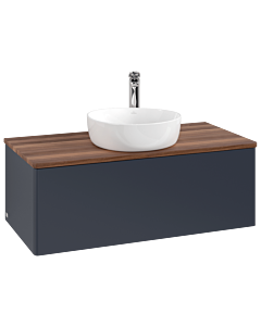 Villeroy & Boch Antao Waschtischunterschrank 1000x360x500mm L31052HG mit Beleuchtung FK/AP: HG/2