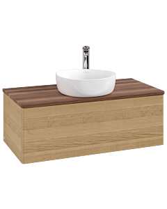 Villeroy & Boch Antao Waschtischunterschrank 1000x360x500mm L31052HN mit Beleuchtung FK/AP: HN/2