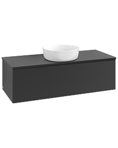 Villeroy & Boch Antao Waschtischunterschrank 1200x360x500mm L32110PD mit Beleuchtung mit Struktur FK/AP: PD/0