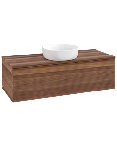 Villeroy & Boch Antao Waschtischunterschrank 1200x360x500mm L32112HM mit Beleuchtung mit Struktur FK/AP: HM/2