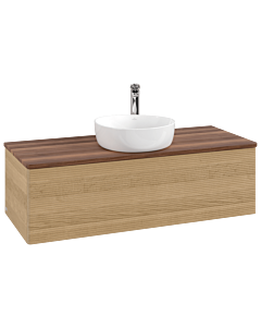 Villeroy & Boch Antao Waschtischunterschrank 1200x360x500mm L32152HN mit Beleuchtung mit Struktur FK/AP: HN/2
