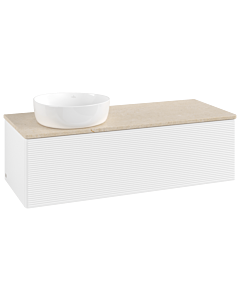 Villeroy & Boch Antao vanity unit 1200x360x500mm L33113MT with lighting with structure FK/AP: MT/3