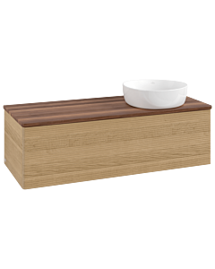 Villeroy & Boch Antao Waschtischunterschrank 1200x360x500mm L34112HN mit Beleuchtung mit Struktur FK/AP: HN/2