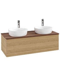 Villeroy & Boch Antao vanity unit 1200x360x500mm L35052HN with lighting FK/AP: HN/2