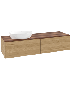 Villeroy & Boch Antao vanity unit 1600x360x500mm L37012HN with lighting FK/AP: HN/2