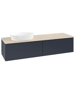 Villeroy & Boch Antao Waschtischunterschrank 1600x360x500mm L37013HG mit Beleuchtung FK/AP: HG/3