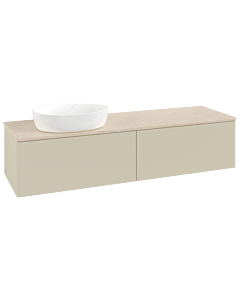 Villeroy & Boch Antao Waschtischunterschrank 1600x360x500mm L37013HJ mit Beleuchtung FK/AP: HJ/3