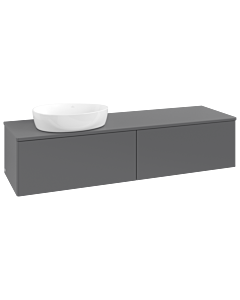 Villeroy & Boch Antao vanity unit 1600x360x500mm L37050GK with lighting FK/AP: GK/ 1930