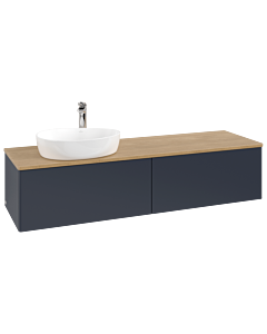 Villeroy & Boch Antao vanity unit 1600x360x500mm L37051HG with lighting FK/AP: HG/ 2000