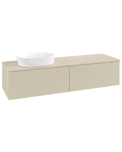 Villeroy & Boch Antao vanity unit 1600x360x500mm L37113HJ with lighting with structure FK/AP: HJ/3