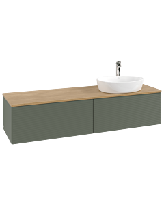 Villeroy & Boch Antao Waschtischunterschrank 1600x360x500mm L38151HL mit Beleuchtung mit Struktur FK/AP: HL/1