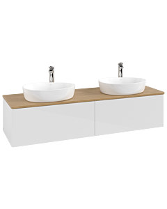Villeroy & Boch Antao Waschtischunterschrank 1600x360x500mm L39051GF mit Beleuchtung FK/AP: GF/1