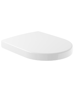 Villeroy & Boch Subway 9M55S101 WC Sitz Softclosing Scharniere Edelstahl, weiß
