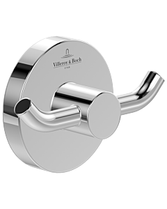 Villeroy & Boch Elements Tender Doppel-Handtuchhaken TVA15101200061 76x54x32mm, rund, chrom