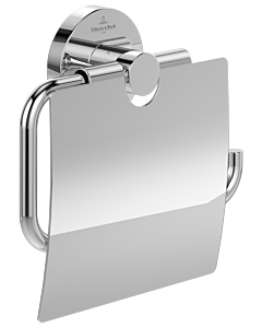Villeroy und Boch Elements Tender Toilettenpapierhalter TVA15101300061 134x132x38mm, mit Deckel, chrom