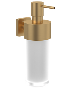 Villeroy und Boch Elements Striking Seifenspender TVA15200700076 brushed gold, 230ml, Glas satiniert
