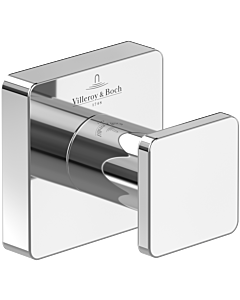 Villeroy und Boch Elements Striking Handtuchhaken TVA15201100061 chrom, 45x45x44mm