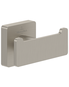 Villeroy und Boch Elements Striking double crochet porte-serviettes TVA15201200064 nickel brossé noir, 80x44x45mm