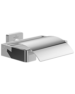Villeroy und Boch Elements Striking toilet paper holder TVA15201300061 131x45x115mm, with lid, chrome