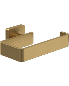 Villeroy und Boch Porte-rouleau Elements Striking TVA15201400076 135x45x93mm, sans couvercle, or brossé