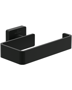 Villeroy und Boch Porte-rouleau Elements Striking TVA152014000K5 135x45x93mm, sans couvercle, noir mat