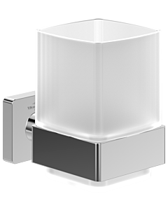Villeroy und Boch Elements Striking Glashalter TVA15201900061 99x100x123mm, Glas satiniert, chrom