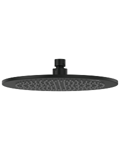 Villeroy & Boch Universal Showers douche de tête TVC000001000K5 d= 250mm, rond, montage au plafond, noir mat