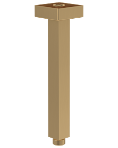 Villeroy & Boch Universal Showers bras de douche TVC00045454076 carré, montage au plafond, or brossé