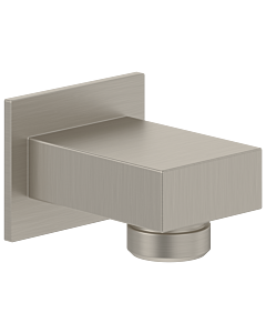 Villeroy & Boch Universal showers wall elbow TVC00045700064 square, wall mounting, brushed nickel black