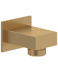 Villeroy & Boch Universal Coude mural pour douches TVC00045700076 carré, montage mural, or brossé