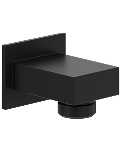 Villeroy & Boch Universal Coude mural pour douches TVC000457000K5 carré, montage mural, noir mat