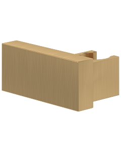 Villeroy & Boch Universal Showers support de douchette TVC00045900076 carré, montage mural, or brossé