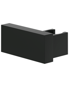 Villeroy & Boch Universal Showers hand shower holder TVC000459000K5 square, wall mounting, matt black
