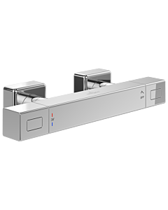Villeroy & Boch Universal robinets &amp; Raccords thermostat de douche TVS00001800061 carré, montage mural, chromé