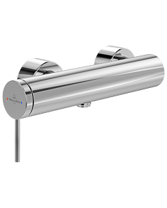 Villeroy und Boch Loop + Friends single lever shower fitting TVS10630115361 with backflow protection, wall mounting, chrome