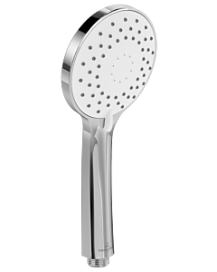 Douchette Villeroy &amp; Boch Verve TVS10900300061 Ø 110 mm, 3 jets, avec protection anti-retour, fixation murale, chromée