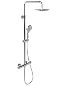 Villeroy & Boch Verve Showers shower system TVS10900500061 thermostat, with diverter, 3 jets, wall mounting, chrome