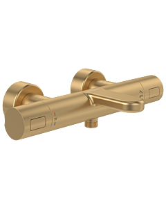 Villeroy & Boch Universal taps &amp; Fittings bath thermostat TVT00000100076 round, adjustable Strahlregler , wall mounting, brushed gold