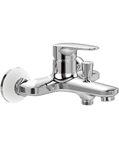 Villeroy & Boch Newo bath mixer TVT11300100061 chrome, surface-mounted