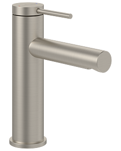 Villeroy und Boch Loop + Friends Einhebel-Waschtischarmatur TVW10610215364 mit Zugstangen-Ablaufgarnitur, brushed nickel black