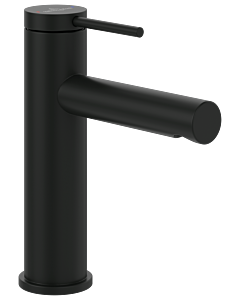 Villeroy und Boch Loop + Friends single lever basin mixer TVW106102153K5 with pop-up waste set, matt black