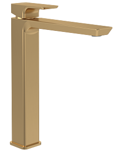Villeroy und Boch Subway 3. 1930 single lever basin mixer TVW11200400076 raised, without pop-up waste, brushed gold