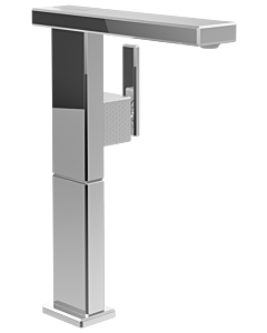 Villeroy und Boch Mettlach single lever basin mixer TVW12600300061 raised, without pop-up waste, adjustable Strahlregler , chrome